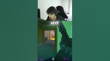 Insane retake smoke for B site on Mirage #cs2 #counterstrike #cs2clips #counterstrike2 #gaming