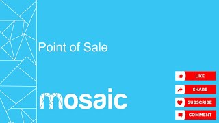 Mosaic POS   How to use modifiers