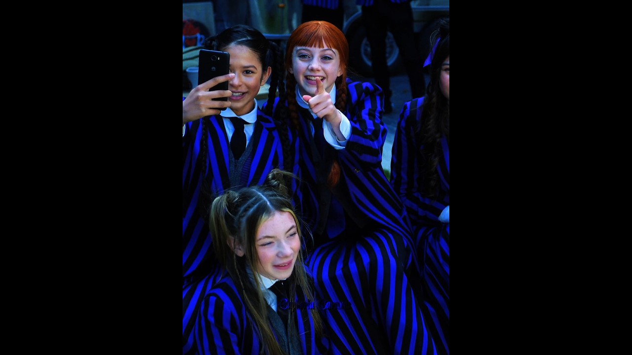 Ajax&rsquo;s Funny Prank on Enid😂Wednesday season 2 Happy prank Day😂 | #wednesday #edit #wednesdaynetflix