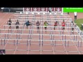 Men's 110M hurdles Final .National Open Athletics Championships-2014. New Delhi.