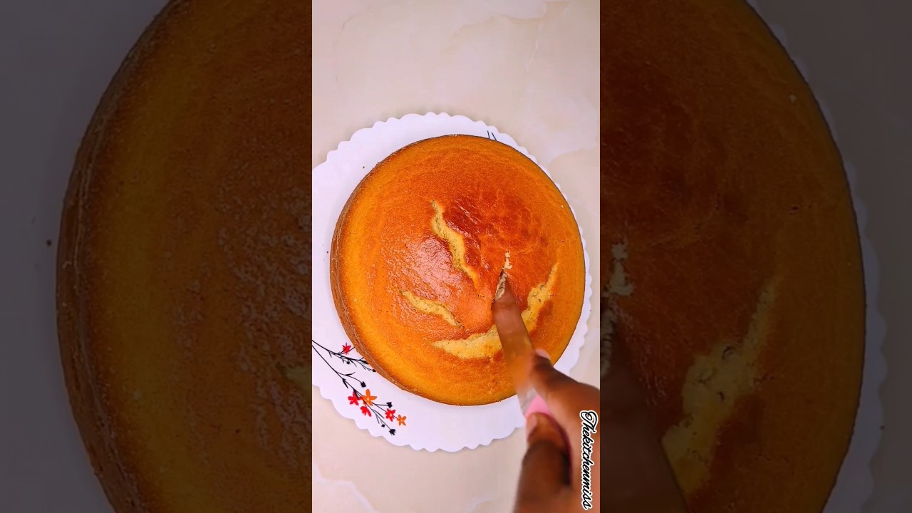 Cake with a blender 😊/No mixer needed 