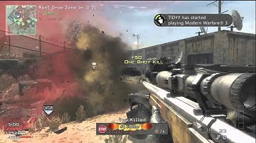 The Best MW3 Clip Ever ( 6 man onscreen L11 FEED)