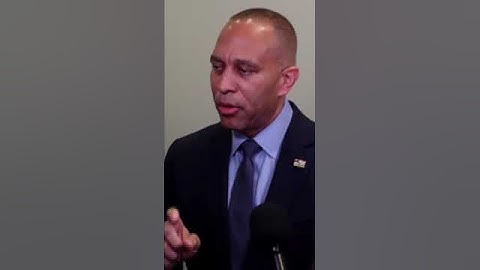 Hakeem Jeffries: 'What The F Is Donald Trump Doing?'