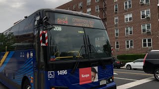 MTA BC: 2021 Prevost X3-45 1496 on the BM4 to Gerritsen Beach @ Gerritsen Avenue & Avenue V