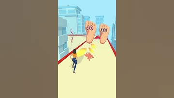 I can feel it XD (Foot Runner! All Levels Game Play Walkthrough For Android And iOS )