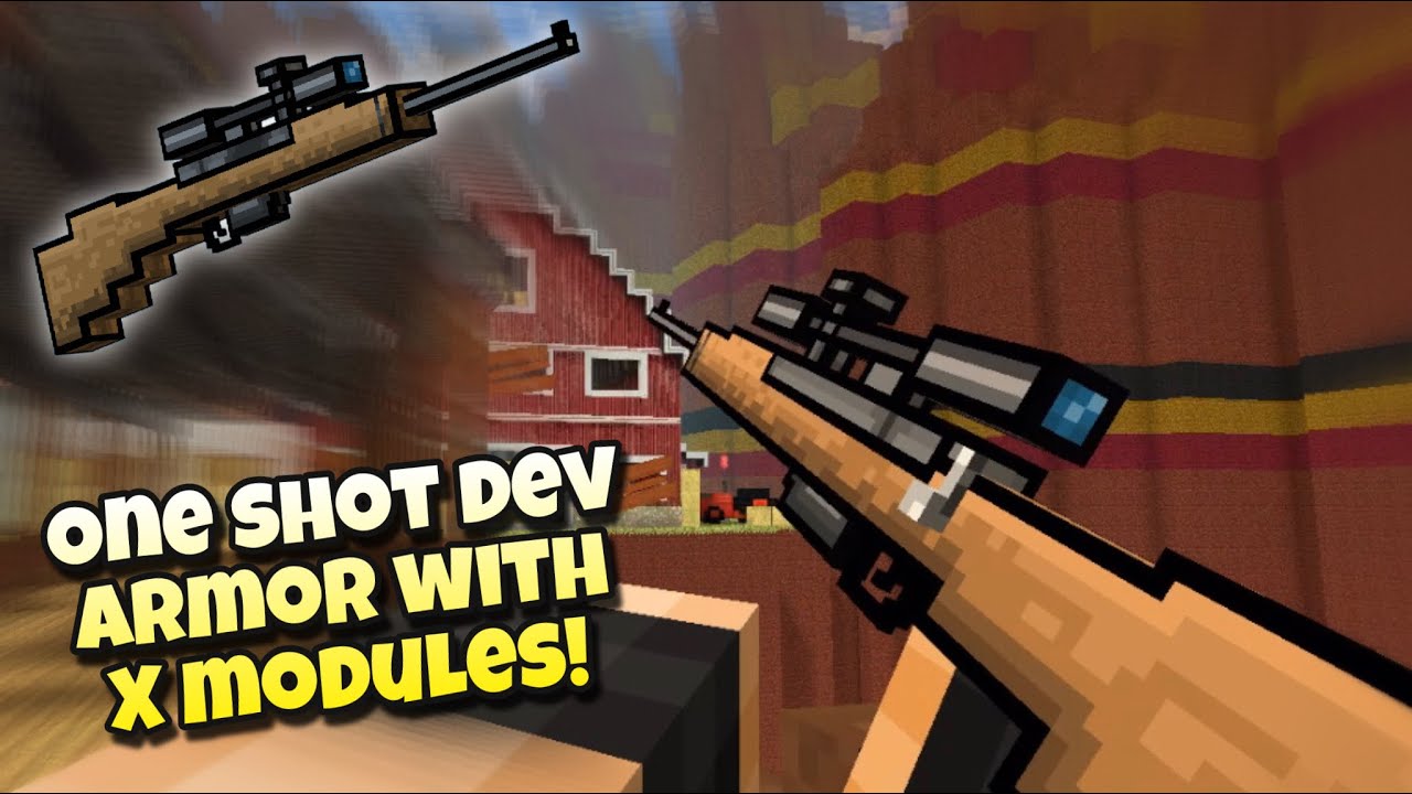 Default Sniper Rifle Got HUGE BUFF! 😳 | Pixel Gun 3D