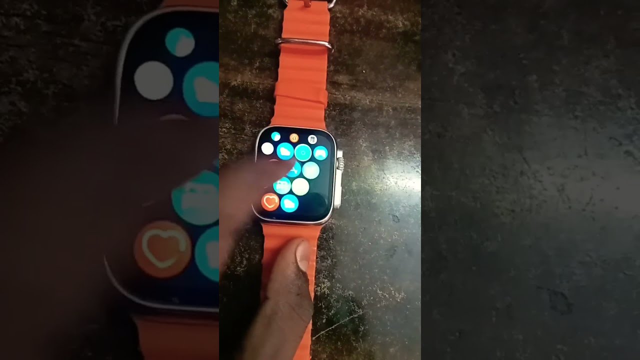 T800 Ultra Smart Watch Secret Setting QR Code