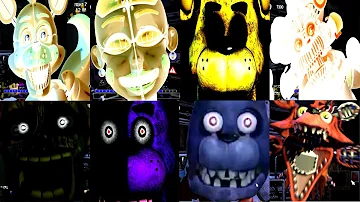 Five Nights at Freddy's: Ultimate Edition 2 ALL JUMPSCARES !!!