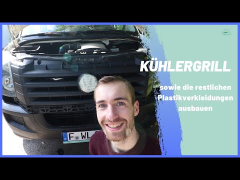 Crafter Kühlergrill, Stoßstange & restlichen Plastikverkleidungen ausbauen?‍? | VW Camper Umbau 2.0