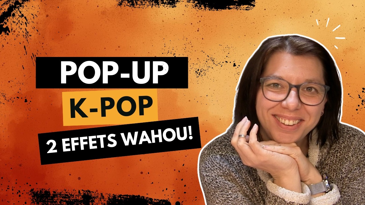 Cette carte K-Pop POP-UP est incroyable 😱 | DIY Scrap Anniversaire