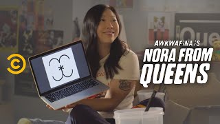 Wally Wants Nora To Get A Real Job - Awkwafina Is Nora From Queens