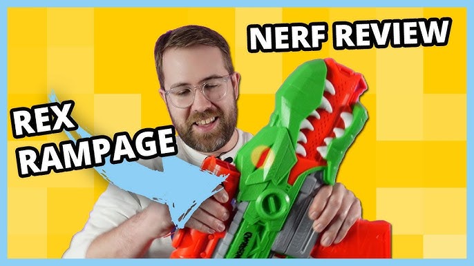 Nerf DinoSquad Rex-Rampage Motorized Dart Blaster