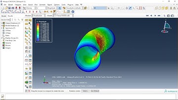 numerical simulation of CEL explosion over metal tube in the depth of water in Abaqus