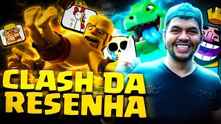 CLASHZIN DA RESENHA TÁ ON!!! #60K#CLASHROYALE #AOVIVO