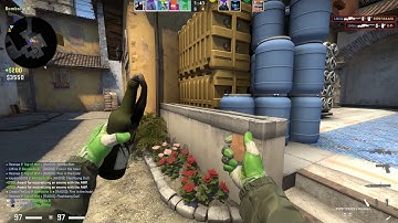 Double Headshot Wallbang Collateral With The AWP on Inferno (CS:GO)