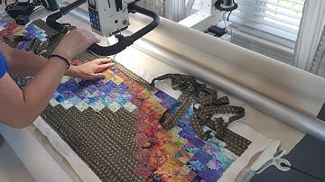 Adding Binding on the Longarm with Karen Dillman