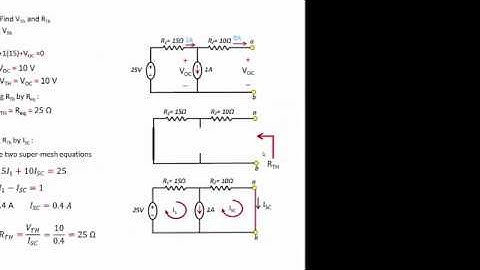 Introduction to Thevenin Theorem 2 - Example