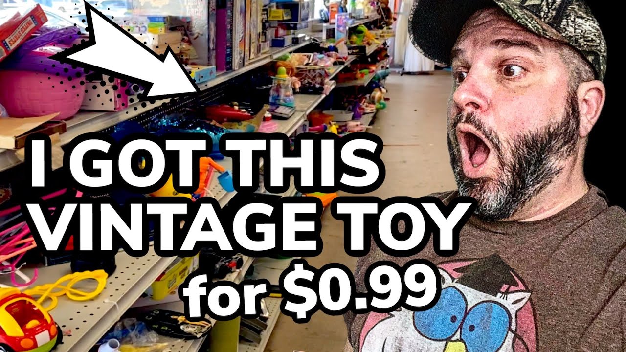 I Got This Vintage Toy For $0.99 at The Thrift Store! 