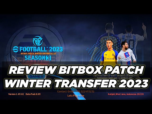 EFOOTBALL PES 2023 PS3 BITBOX PATCH SUMMER 