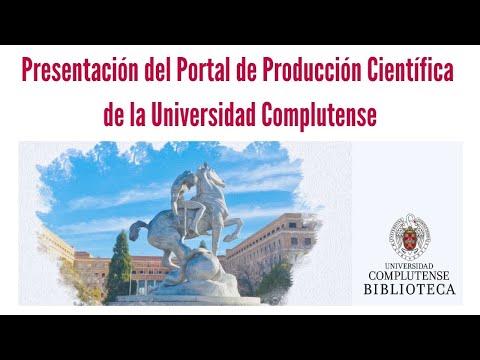 Presentación Portal de Producción Científica