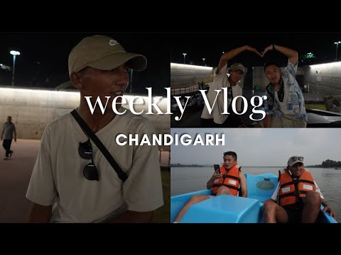 MY FRIEND CAME TO MEET ME || CHANDIGARH || SUKHNA LAKE #chandigarh #weekly #tibetanvlogger