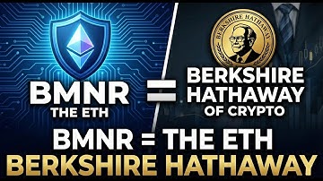 BMNR = "The ETH Berkshire Hathaway": Why Tom Lee Is The "Warren Buffett" of Crypto