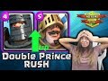 NO Gem's RUSH - Clash Royale - Double Prince - FANARTY Arena 8 Frozen Peak #17