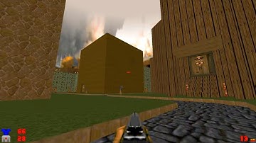 DOOM MOD FAST MONSTERS THE WORLD OF DETH FROM HEAVEN TO HELL DEATH v2 World Morten Stromsvold MAP 12
