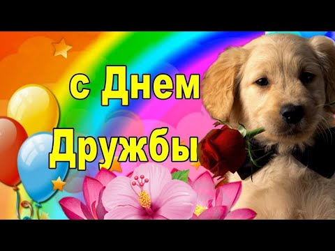 С Днем Дружбы! Друзья, спасибо, что вы есть! Спасибо за дружбу!