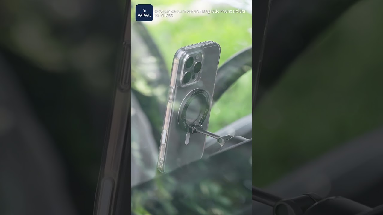 WiWU Wi CH056 Octopus Vacuum Sanction Magnetic Phone Holder   Tarnish | Lablaab.com