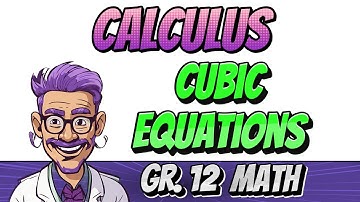 Calculus - How to Factorise a Cubic Expression (Grade 12 Mathematics)