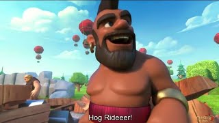 Clash of clans 2018 emotional song+ Hog Rider Homecoming (Lunar New Year)