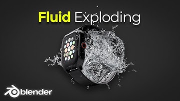 Fluid Exploding Effect in Blender - In Under 5 Minutes !
