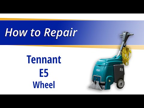 How to Replace the Wheel on the Tennant E5 