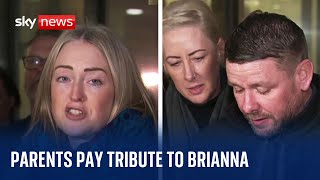 Brianna Ghey: Parents pay tribute to their daughter after her killers are convicted