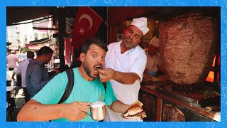 Assim é ISTAMBUL - ÚNICA cidade do mundo na Ásia e Europa | street food İstanbul Türkiye 🇹🇷