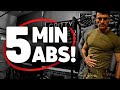 5 Minute Abs Workout | Military Fitness | Follow Me!