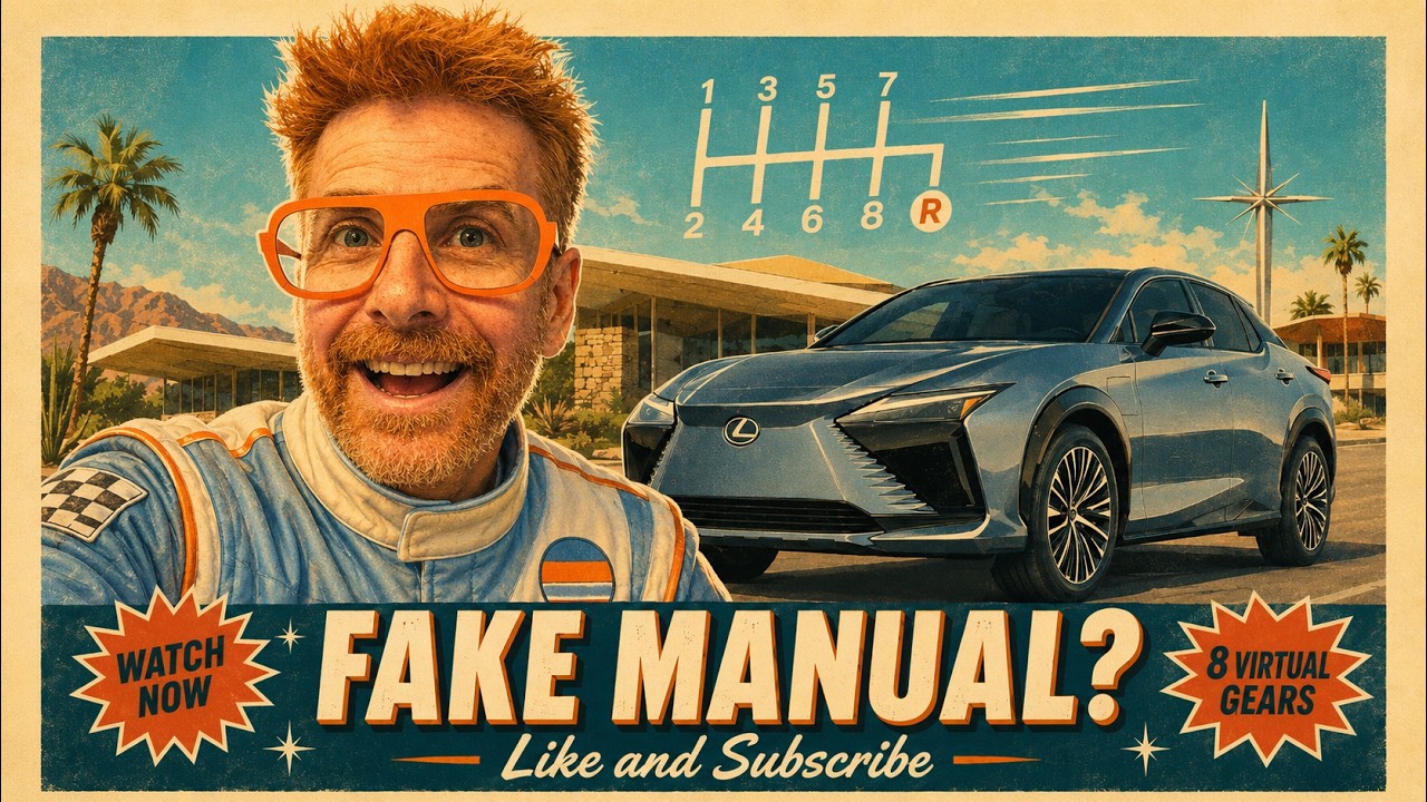 The Lexus RZ 550e is a 402-horsepower electric SUV with an eight-speed gearbox that does not actually exist. There is no clutch, no mechanical transmission and no real redline—but somehow, it is enormously entertaining.

Lexus calls it M Mode. Pull the paddles and the software interrupts the power, changes the sound and creates eight virtual gears. In this video, Nik Miles tests whether the fake shifting is simply automotive theatre or whether it makes this luxury EV genuinely more exciting to drive.

The 2026 Lexus RZ 550e F SPORT also brings dual-motor DIRECT4 all-wheel drive, a 4.1-second 0–60 mph time, everyday practicality and modern driver-assistance technology. The gearbox may be imaginary, but the smiles are surprisingly real.

Would you rather have smooth, silent EV acceleration—or simulated gears and engine noise? Tell us in the comments.

Subscribe to Test Miles for independent car reviews, automotive news and the features manufacturers do not always explain.

Lexus information:
https://pressroom.lexus.com/
https://www.lexus.com/models/RZ

#LexusRZ #LexusRZ550e #ElectricCars