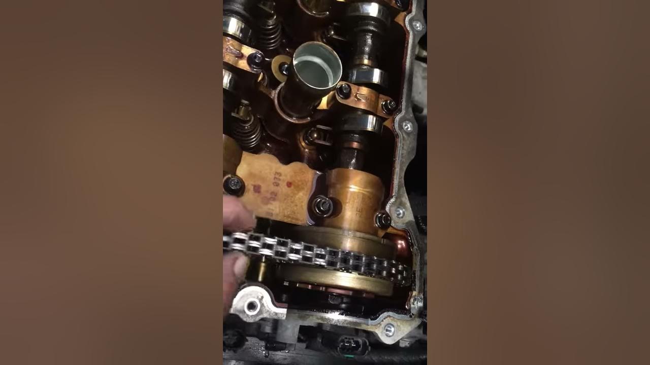 2010 cadillac srx 3.0 timing chain looseness - YouTube