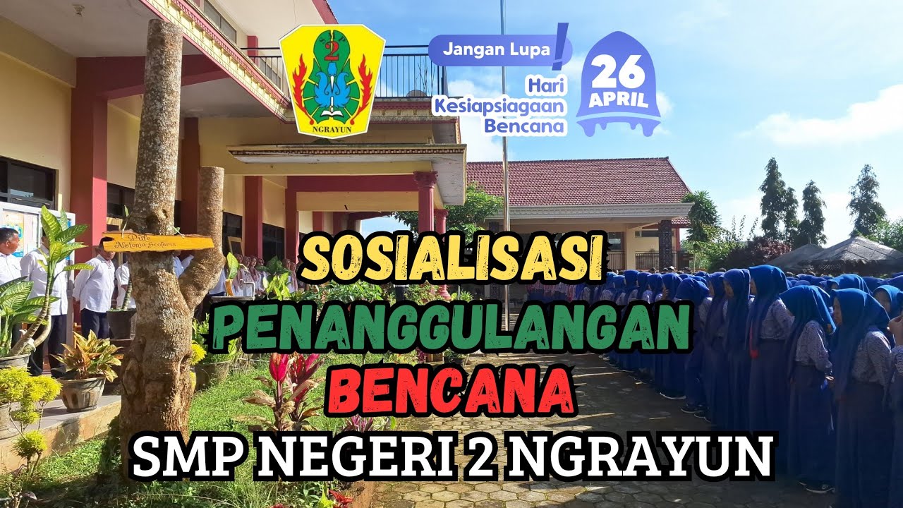 SOSIALISASI PENANGGULANGAN BENCANA I AYUNDA PEDULI