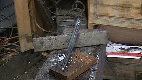Forging a Center Punch