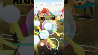 Araquanid Lucario &amp; Gliscor in Pokemon Go PvP #shorts 😱🤯