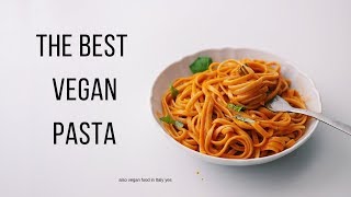 Easy Vegan Pasta Recipe + what i ate in italy