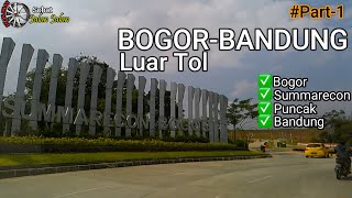DRIVING A CAR FROM BOGOR TO BANDUNG || Mengendarai mobil dari Bogor menuju Bandung