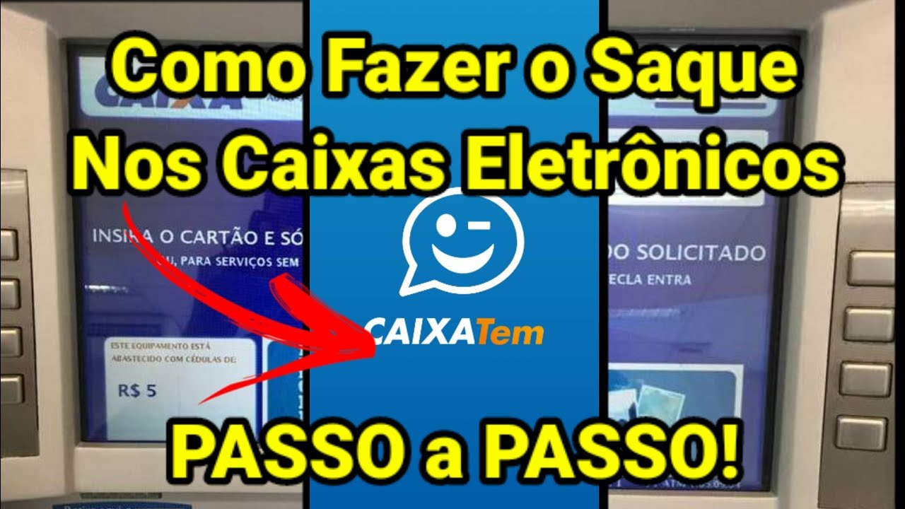 Como Gerar o CÓDIGO no aplicativo CAIXA TEM e Fazer o Saque nos Caixas Eletrônicos PASSO a PASSO Como Gerar o CÓDIGO no aplicativo CAIXA TEM e Fazer o Saque nos Caixas Eletrônicos PASSO a PASSO