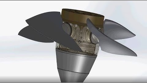 3D designing Siapro hydro turbine, Kaplan rotor and wicket gates, engineering works in solidworks