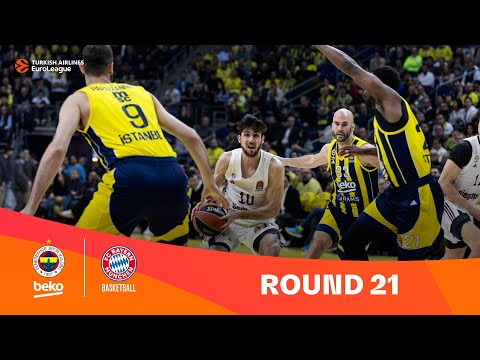 Fenerbahce -Bayern | Round 21 Highlights | 2023-24 Turkish Airlines EuroLeague