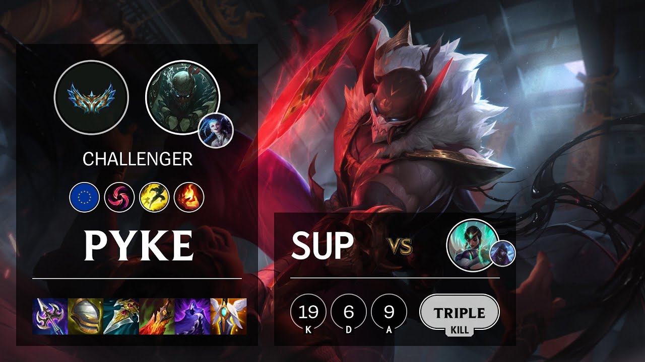 Pyke Support vs Karma - EUW Challenger Patch 12.5