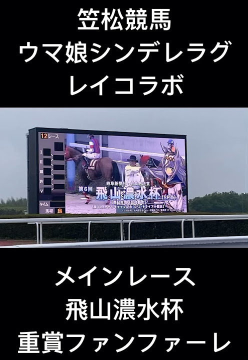 飛山濃水杯2024 ファンファーレ(笠松競馬 ウマ娘シンデレラグレイコラボ) ウマ娘 ウマ娘プリティーダービー 笠松競馬 競馬 地方