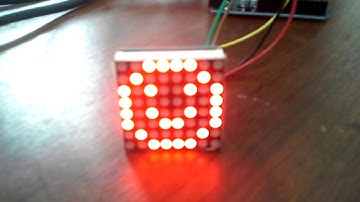 Arduino 8x8 Led matrix English Alphabet display